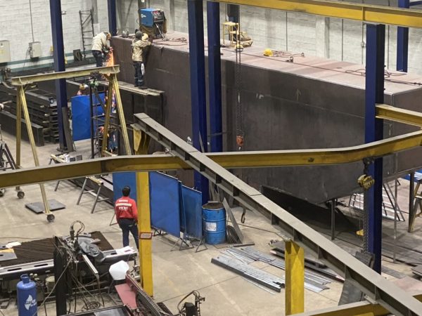Montaje metalmecanico en proyecto minero en Colombia 9 600x450